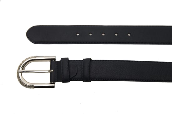 Billionaire Italien Couture Blue Leather Men's Belt's - Image 2