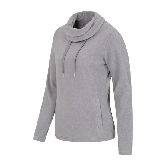 Mountain Warehouse Damen/Damen Hebridean Cowl Neck Fleece Top (Dunkelgrau) - Image 3