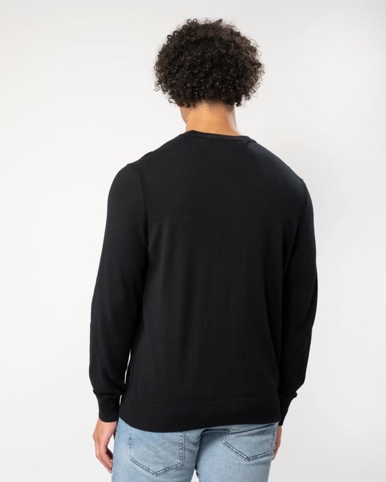 BOSS Orange Asac C Herren Rundhals-Pullover - Image 4