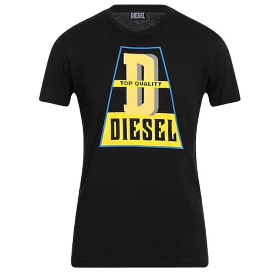 Hochwertiges schwarzes T-Shirt mit Logo von Diesel - Image 1