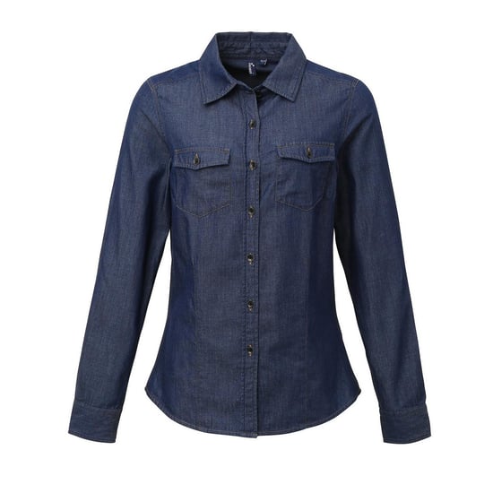 Premier - Hemd für Damen (Indigo-Jeansblau) - Image 1