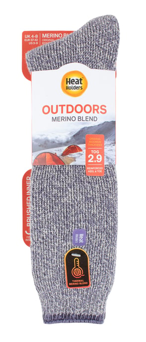 Heat Holders Damen-Thermosocken mit langem Bein, verstärkt, 2,9 TOG Outdoor-Merinowolle-Thermosocken für den Winter, Flieder - Image 2