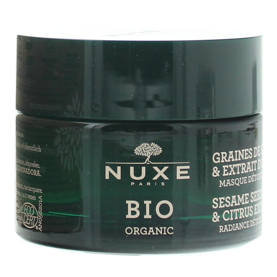 Nuxe Bio Organic Sesame Seeds & Citrus Extract Radiance Detox Mask 50ml
