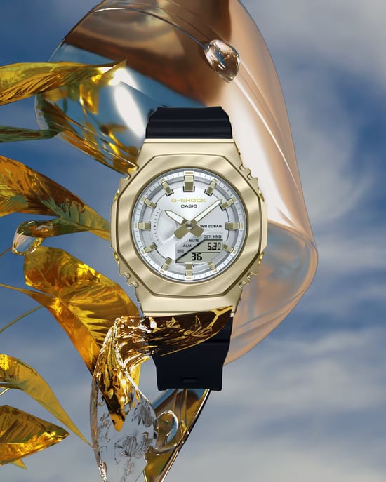 Casio G-shock Damen Schwarz Uhr GM-S2100BC-1AER - Image 6