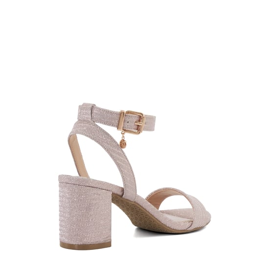 Dune Meye Synthetische Damen High Heels In Roségold - Image 4