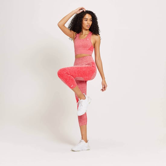 MP Damen Curve Hochgeschnittene 3/4 Leggings - Danger Marl - Image 2