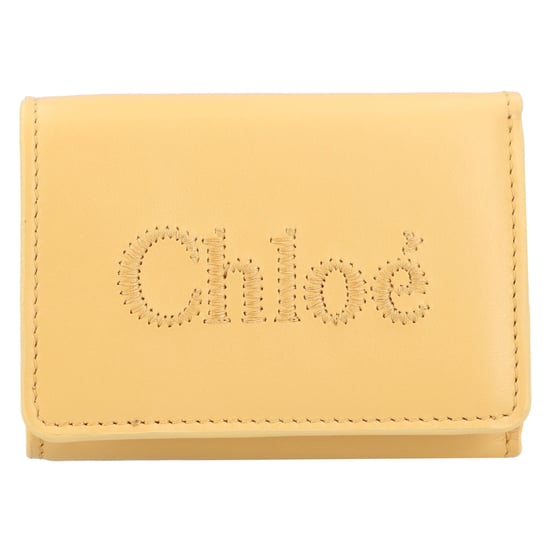 Chloé Tri-Fold Wallet Sense Yellow