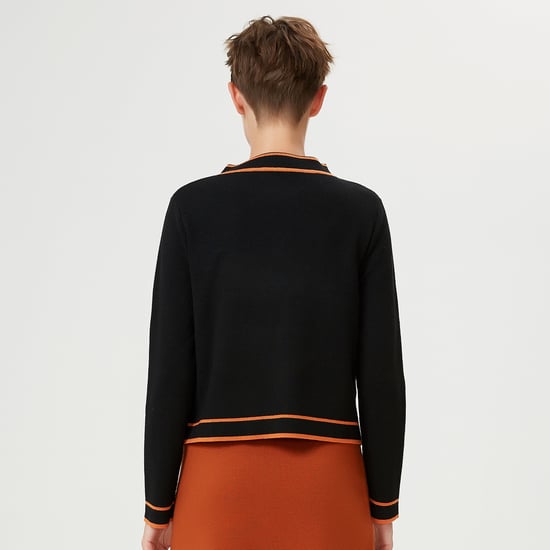 Kurze Jacke mit kontrastierenden Borten - Image 5