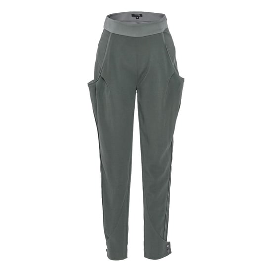 Konisch zulaufende Hose aus Bi-Material - Image 4