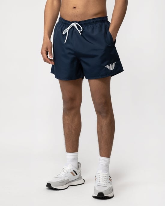 Emporio Armani Herren Schwimmshorts mit Eagle-Logo - Image 1