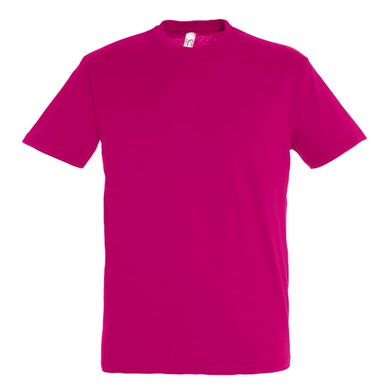 SOLS Herren Regent T-Shirt mit kurzen Ärmeln (Fuchsia) - Image 1