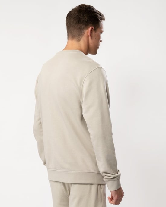 BOSS Orange Westart Herren Rundhals Sweatshirt mit Logopatch - Image 4