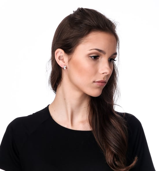 Orphelia 'Alanna' Ohrstecker für Damen aus 925er Sterlingsilber - Silber ZO-7117 - Image 5