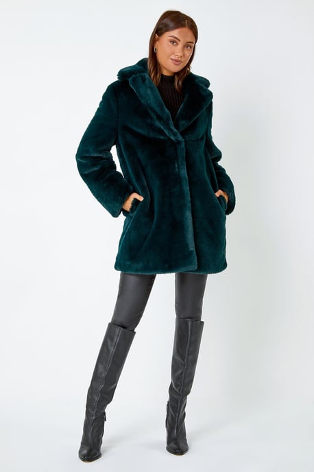 Faux Fur Coat