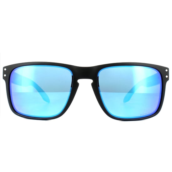 Oakley Rectangle Mens Matt Black Prizm Sapphire polarisierte Sonnenbrille - Image 1