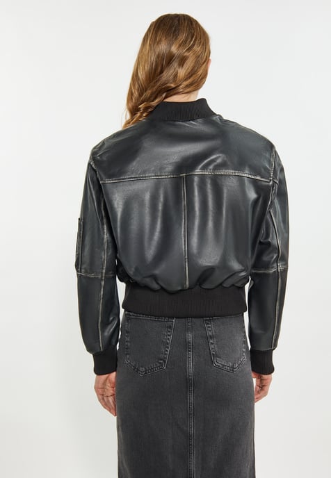 Dreimaster Jacke Damen schwarz - Image 4