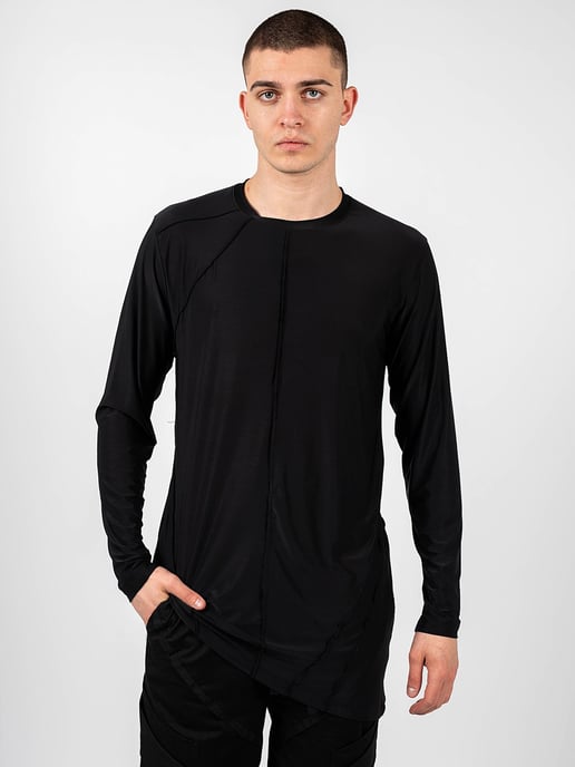 La Haine Inside Us Longsleeve Lucido Herren Schwarz - Image 5