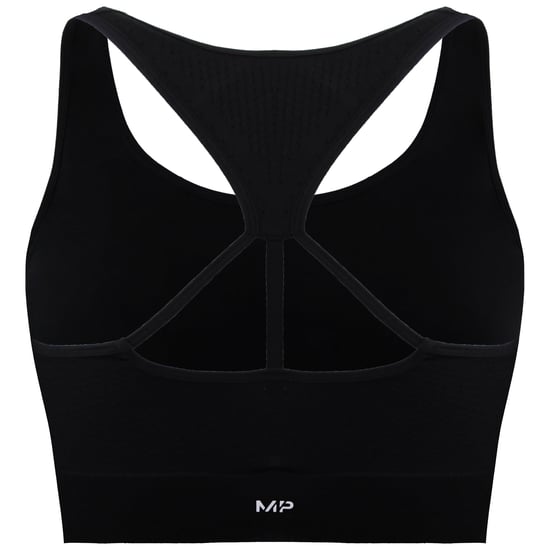 MyProtein Tempo Ultra Seamless Damen Sport-BH Schwarz - Image 2