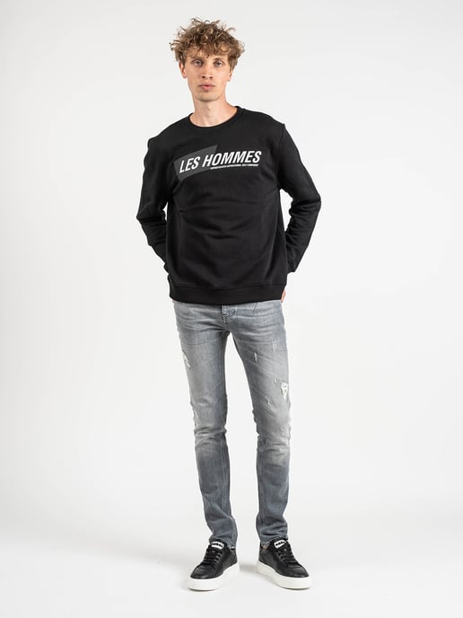 Les Hommes Sweatshirt Herren Schwarz - Image 2