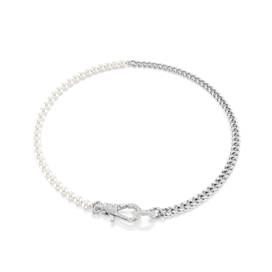 Swarovski 'Dextera' Damenhalskette aus Metall - Silber 5689634 - Image 1