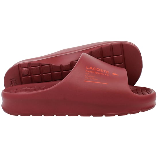 Lacoste Serve Slide 2.0 223 2 CMA Rote Herren-Slider - Image 1