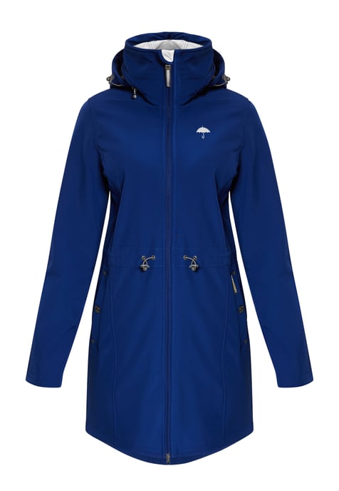 Schmuddelwedda Softshell-Mantel Damen KÖNIGSBLAU-280 - Image 1