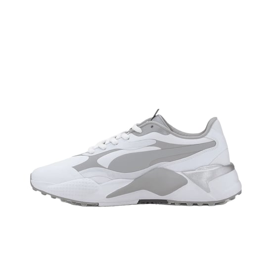PUMA RS-G Quiet Shade Golf Lace-Up White Synthetic Womens Trainers 194258 02