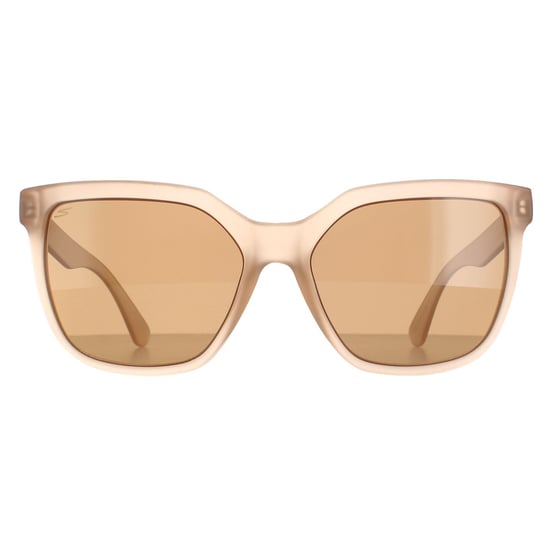Serengeti Square Womens Milky Soft Yellow  Saturn Polarized Drivers Wakota
