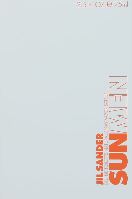 Jill Sander Sun Men Eau de Toilette 75ml Natürliches Spray für Ihn - Image 2