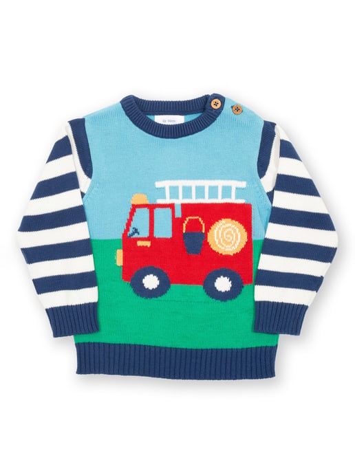 Kite Clothing Fire Engine Jumper
