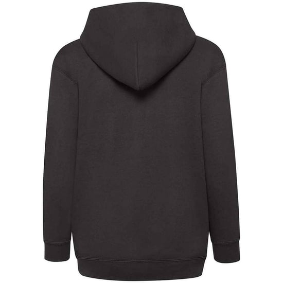 Fruit of the Loom - Sweatshirt, mit Kapuze für Kinder (Schwarz) - Image 2