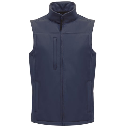 Regatta Herren Flux Softshell Weste / Ärmellose Jacke (Wasserabweisend & Winddicht) (Marineblau/Navy) - Image 1
