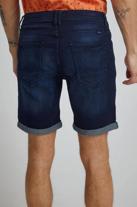 Blend reguläre Passform Jeans Shorts Denim dunkelblau - Image 3