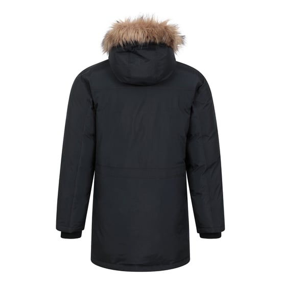 Mountain Warehouse Herren Antarctic Extreme wasserdichte Daunenjacke (Holzkohle) - Image 2