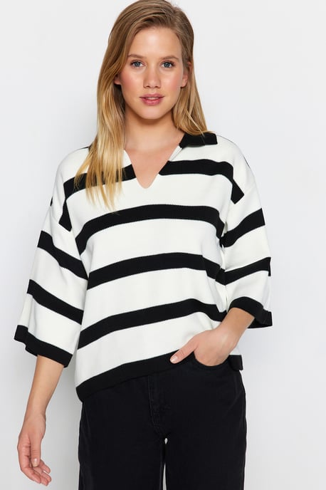 Trendyol Femmes Chemise polo Bras bas  Chandail - Image 2