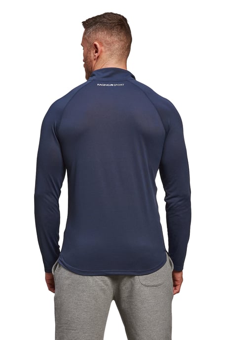 Performance Long Sleeve Quarter Zip - Navy
