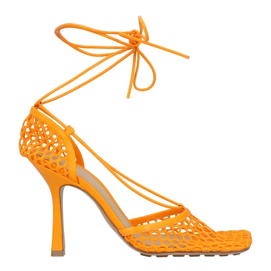 Bottega Veneta Stretch Schnürsandale orange - Image 1