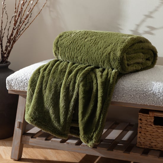 furn. Kallu Double-Sided Faux-Fur Throw