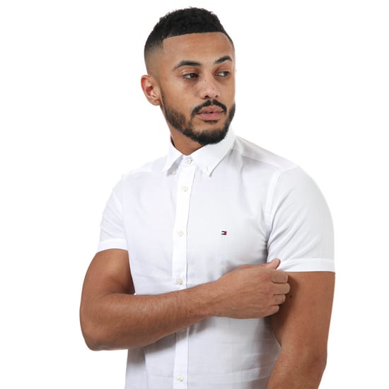 Men's Tommy Hilfiger Slim Travel Oxford Shirt in White