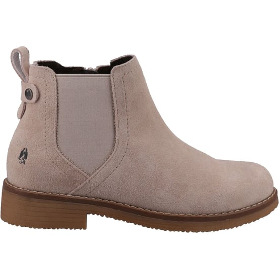 Hush Puppies Maddy Wildleder Damen Nude Stiefel - Image 4