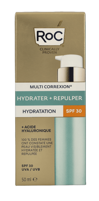 ROC Multi Correxion Hydrate & Plump Daily Moisturiser SPF30 50 ml - Image 2