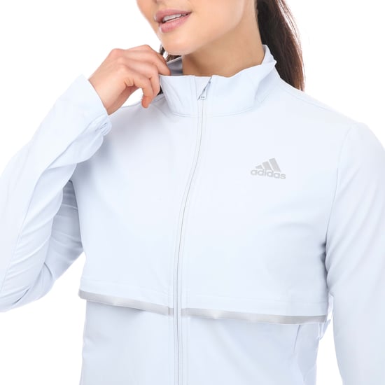 Women's adidas Own The Run Softshell Jacket in Blue