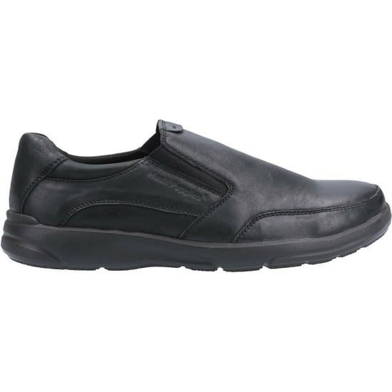 Hush Puppies Herren Aaron Slip On Lederschuh (Schwarz) - Image 3