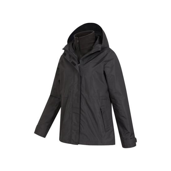 Mountain Warehouse Womens/Ladies Fell II 3 In 1 Jacket (Black)