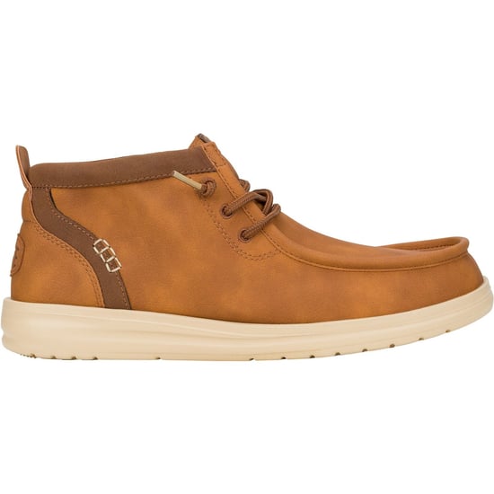 HEYDUDE Wally Mid GripR Classic Polyurethan Herrenstiefel Cognac/Braun - Image 6