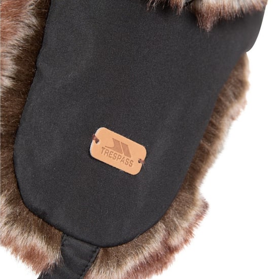 Trespass Unisex Erwachsene Dapper Bombermütze (Schwarz) - Image 4