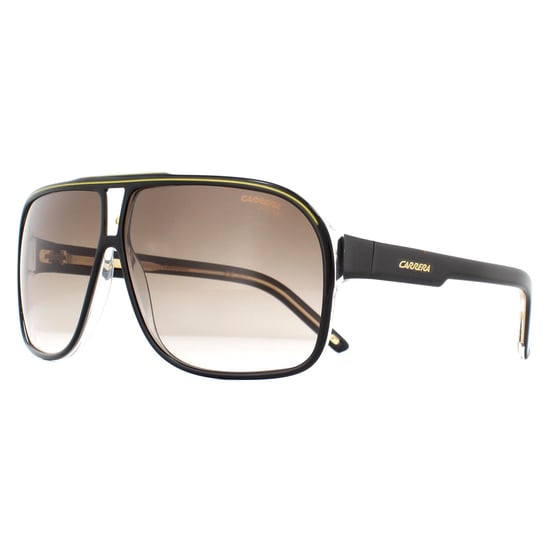Carrera Aviator Mens Schwarz Braun Gradient Sonnenbrille - Image 2