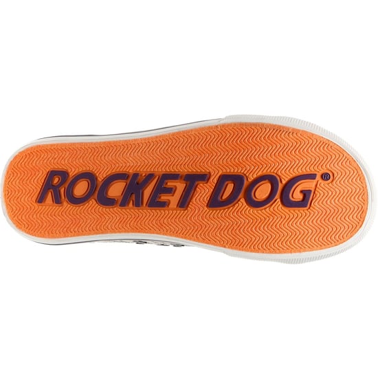 Rocket Dog Jazzin Wales Baumwoll Damenschwarze Turnschuhe - Image 4