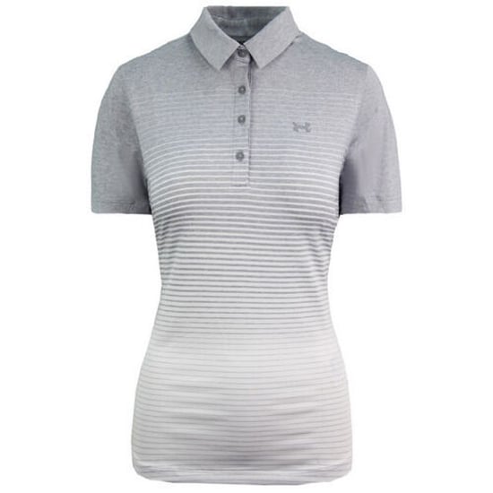 Under Armour HeatGear Damen Grau Zinger Golf Poloshirt - Image 1