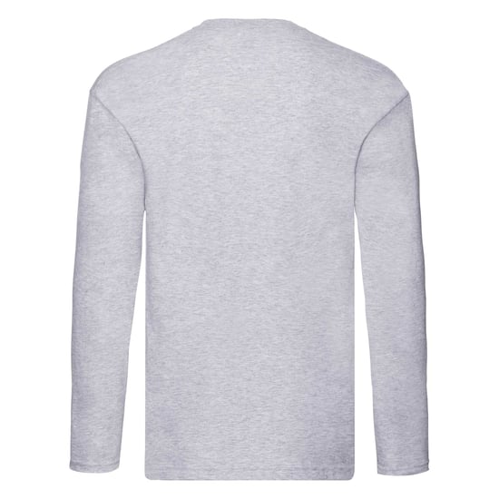 Fruit Of The Loom Herren R Langarm T-Shirt (Heather Grey) - Image 2